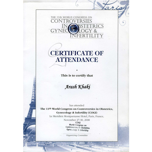 certificate 2008